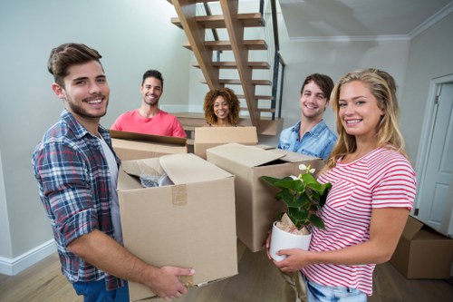 Local removal team preparing a house move in Harrow