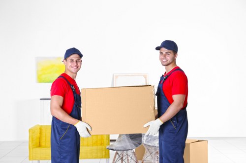 Movers in Harrow assisting with a home relocation