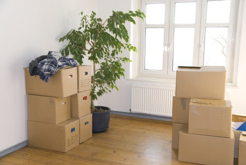 Packing and loading service for a Harrow move