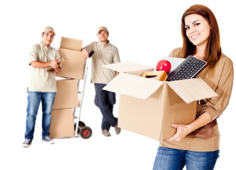 Residential removals team working in a Harrow flat