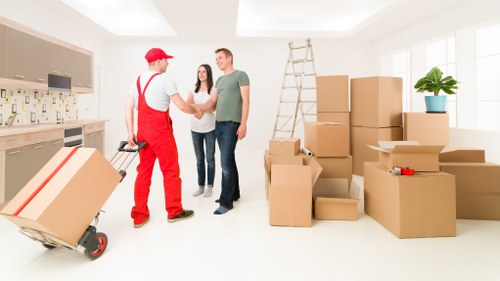 Step-by-step removals process for local customers in Harrow