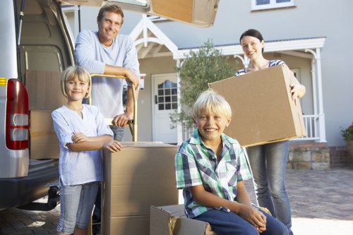 Preparation checklist and moving supplies for a Harrow van move