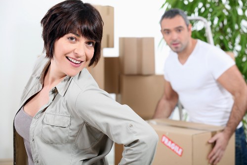 Professional packing and furniture handling during a local relocation