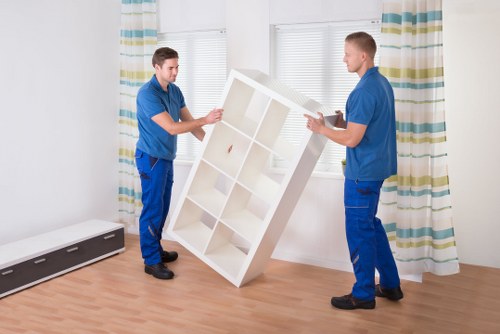 Bulky furniture removal for a flat in Harrow with careful access handling