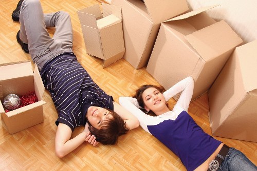 Local movers handling boxes and furniture in Harrow