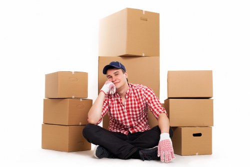 Man and van service quote for a flat move in Harrow town centre